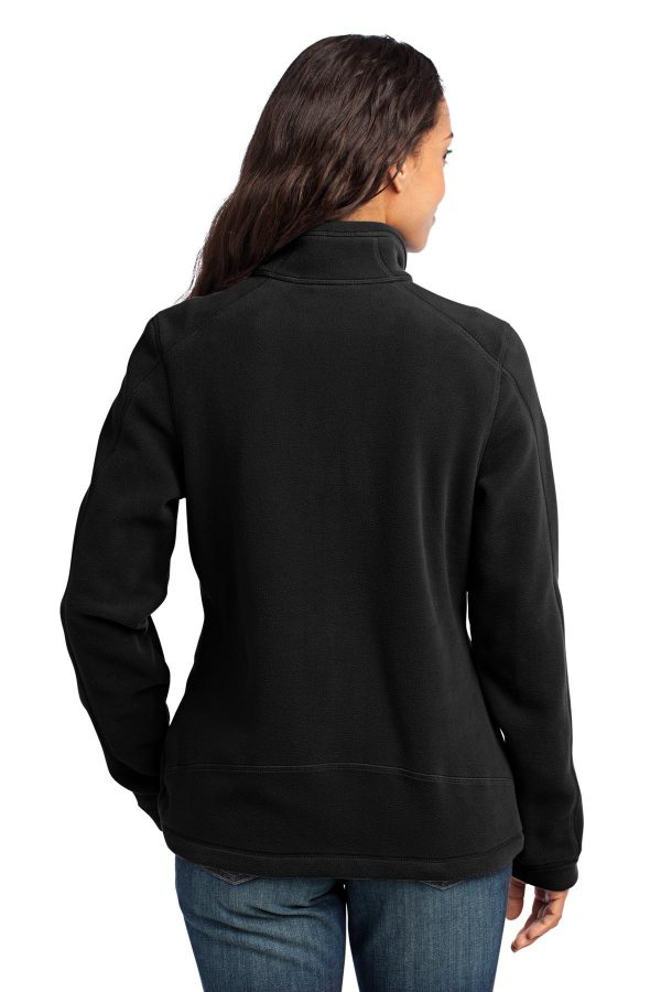 DISCONTINUED Eddie Bauer - Ladies Wind-Resistant Full-Zip Fleece Jacket. EB231 - Image 2