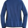 Eddie Bauer Ladies Full-Zip Heather Stretch Fleece Jacket. EB239 - Image 2