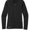 Eddie Bauer Ladies Smooth Fleece Full-Zip. EB247