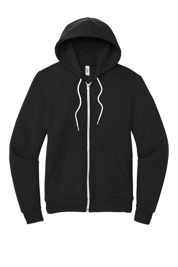 DISCONTINUED American Apparel  USA Collection Flex Fleece Zip Hoodie. F497 - Image 3