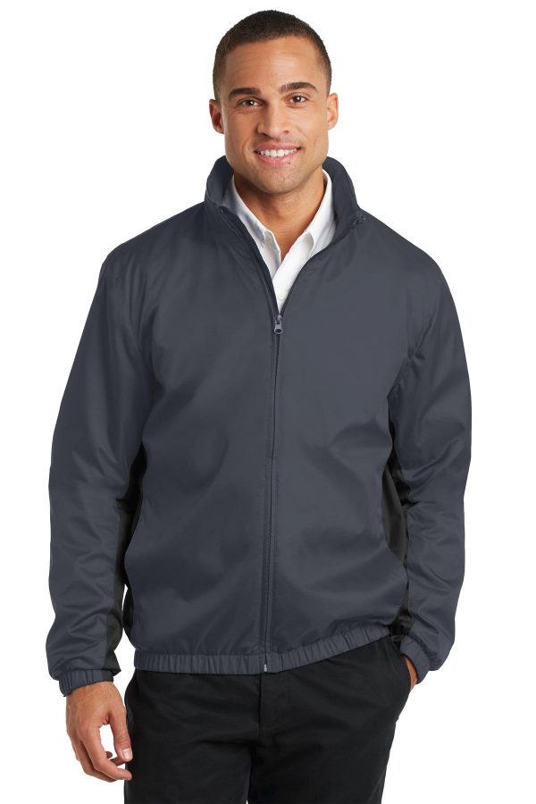 Port Authority Core Colorblock Wind Jacket. J330 - Image 3