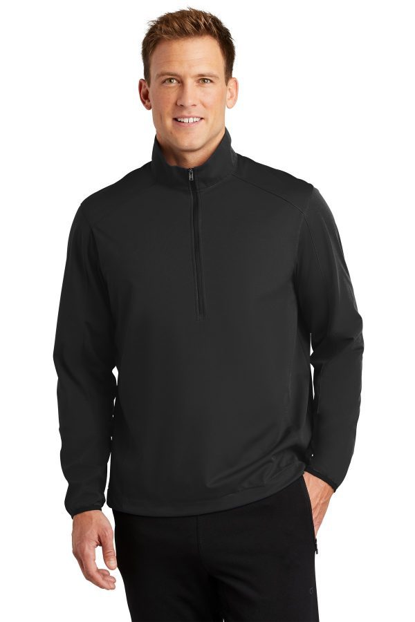 Port Authority Active 1/2-Zip Soft Shell Jacket. J716 - Image 3