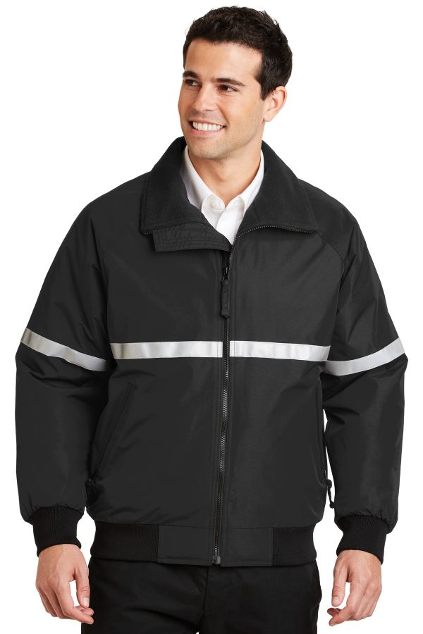 Port Authority Challenger Jacket with Reflective Taping.  J754R - Image 2