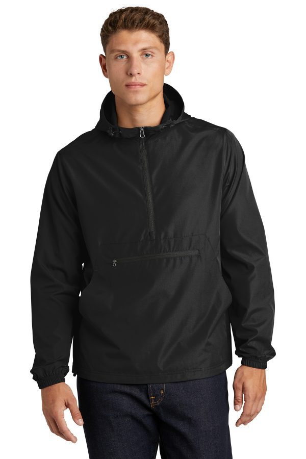 Sport-Tek Packable Anorak. JST66 - Image 3