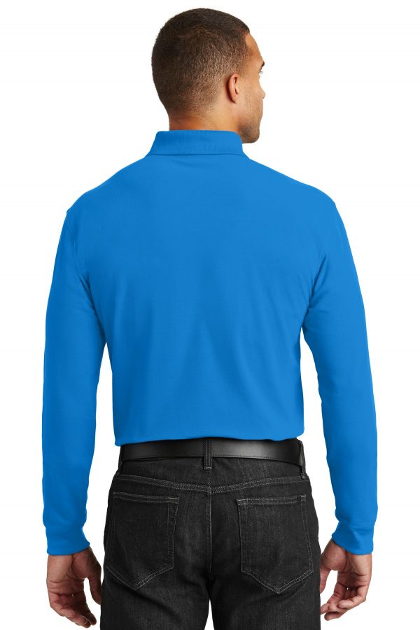 Port Authority Long Sleeve Core Classic Pique Polo. K100LS - Image 4