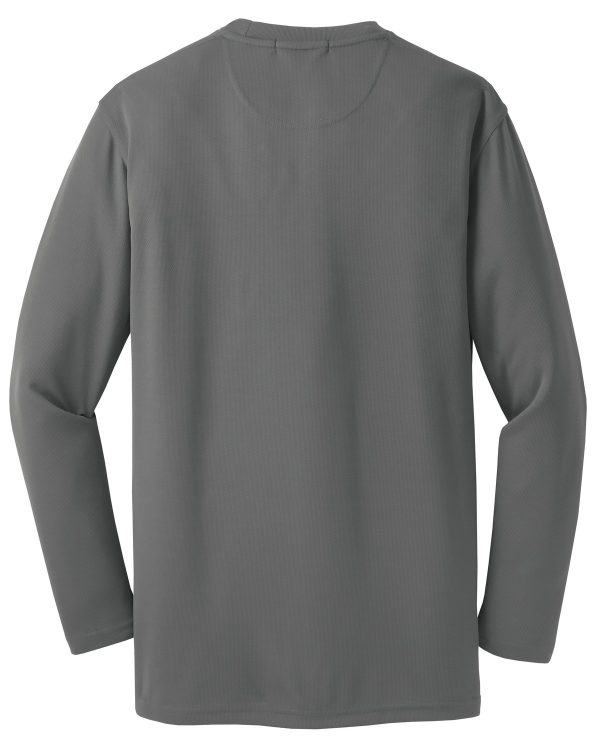 DISCONTINUED Sport-Tek Dri-Mesh Long Sleeve T-Shirt.  K368 - Image 4