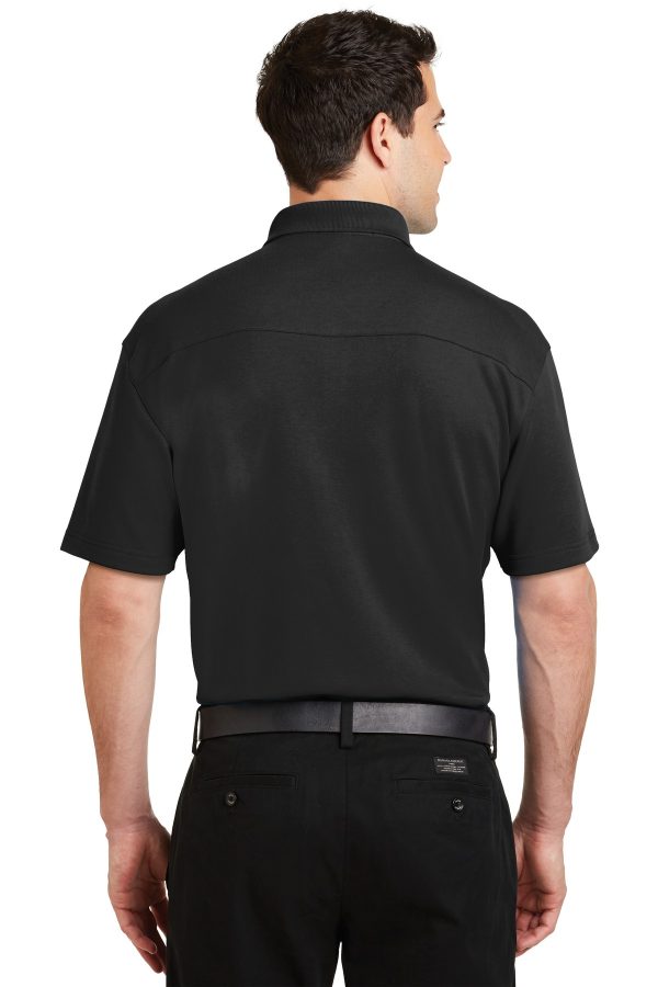 Port Authority Silk Touch Interlock Performance Polo. K5200 - Image 4