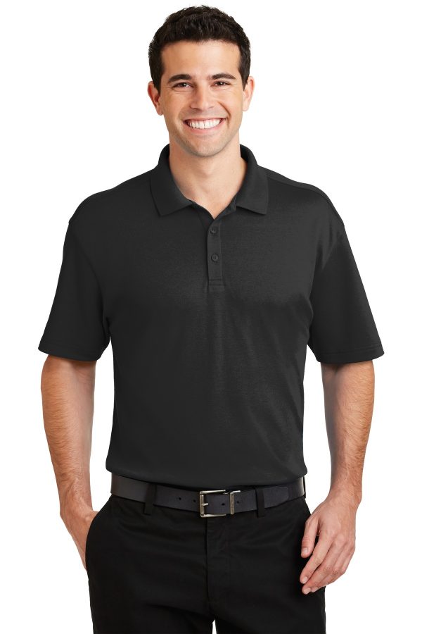 Port Authority Silk Touch Interlock Performance Polo. K5200 - Image 3