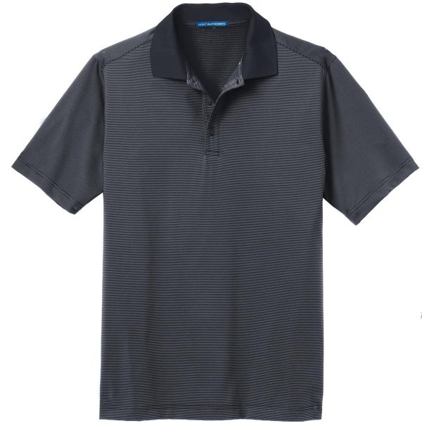 Port Authority Fine Stripe Performance Polo. K558