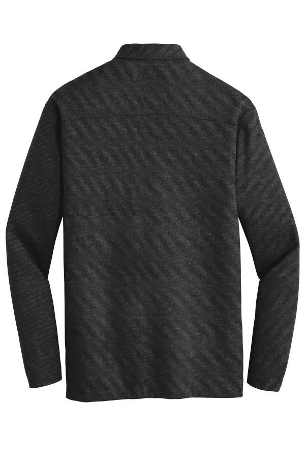 DISCONTINUED Port Authority Long Sleeve Meridian Cotton Blend Polo. K577LS - Image 4