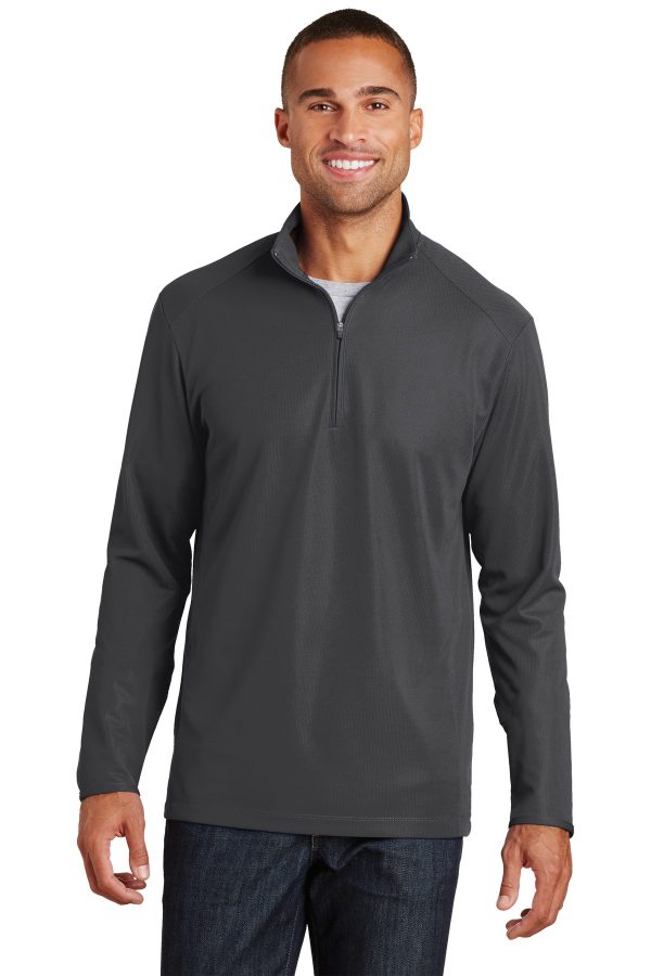 Port Authority Pinpoint Mesh 1/2-Zip. K806 - Image 3