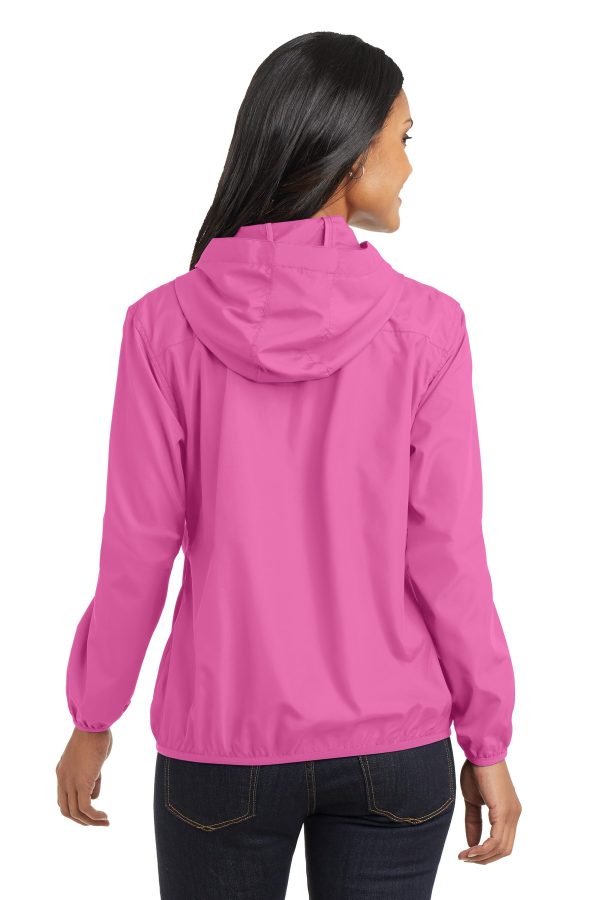 DISCONTINUED Port Authority® Ladies Hooded Essential Jacket. L305 - Image 2