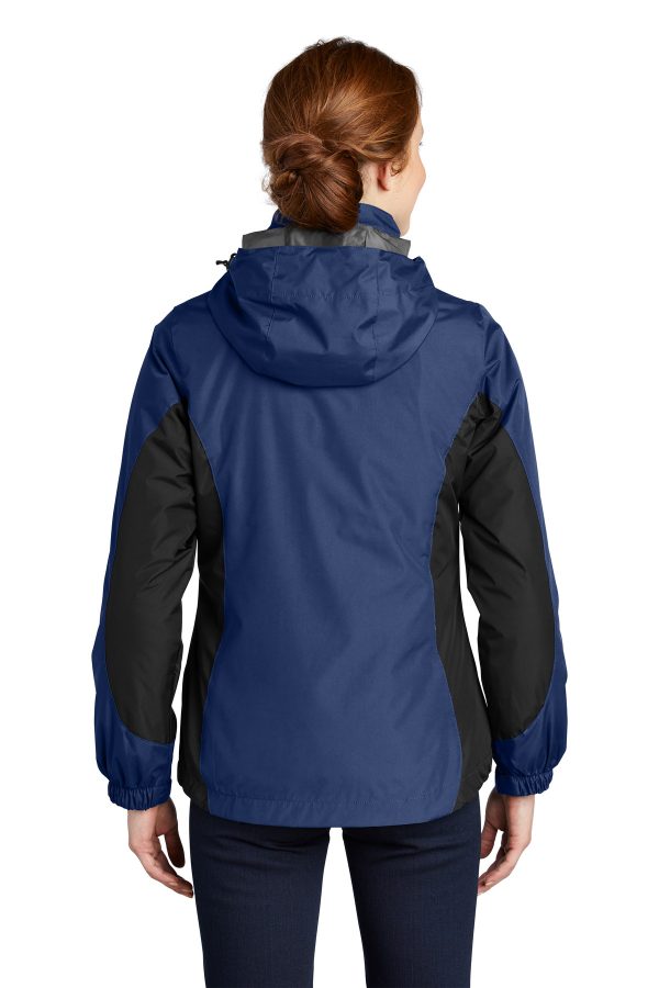 Port Authority Ladies Colorblock 3-in-1 Jacket. L321 - Image 3