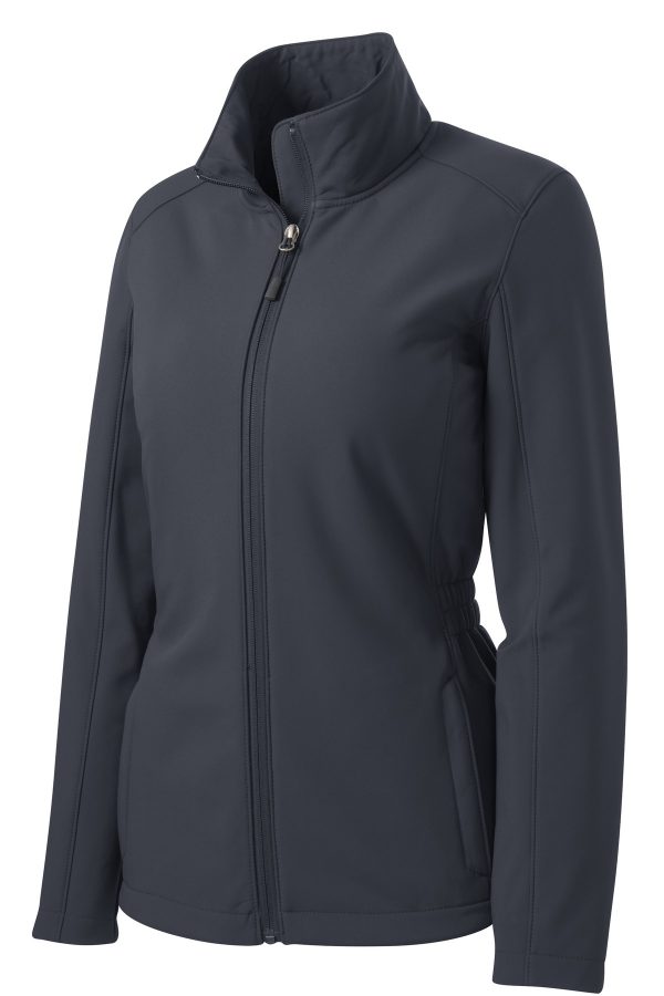 DISCONTINUED Port Authority Ladies Cinch-Waist Soft Shell Jacket. L334 - Image 3