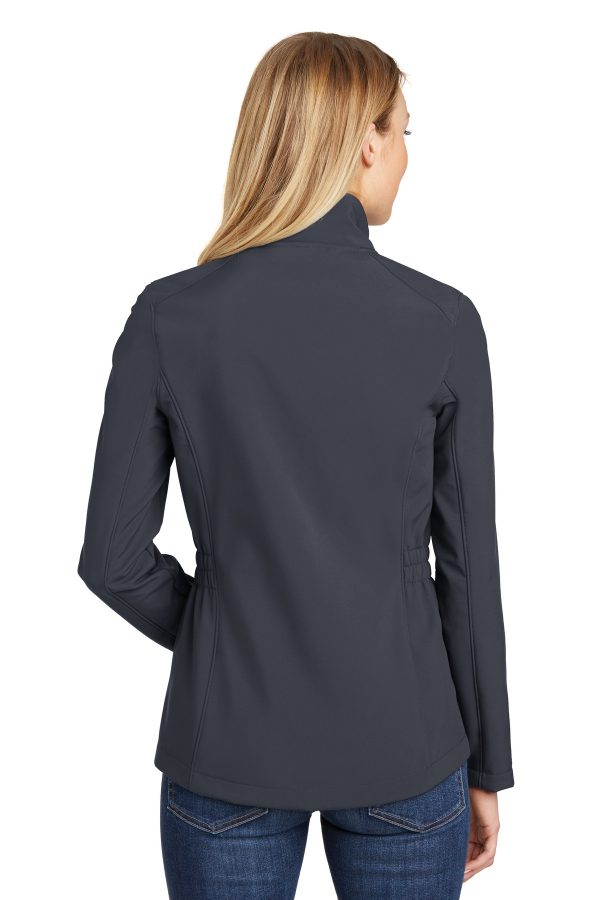 DISCONTINUED Port Authority Ladies Cinch-Waist Soft Shell Jacket. L334 - Image 2