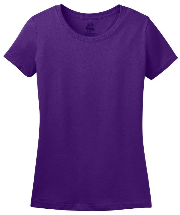 DISCONTINUED Fruit of the Loom Ladies HD Cotton 100% Cotton T-Shirt. L3930 - Image 3