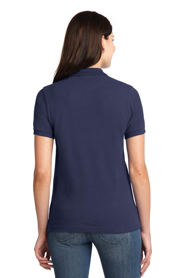 Port Authority Ladies Heavyweight Cotton Pique Polo.  L420 - Image 4