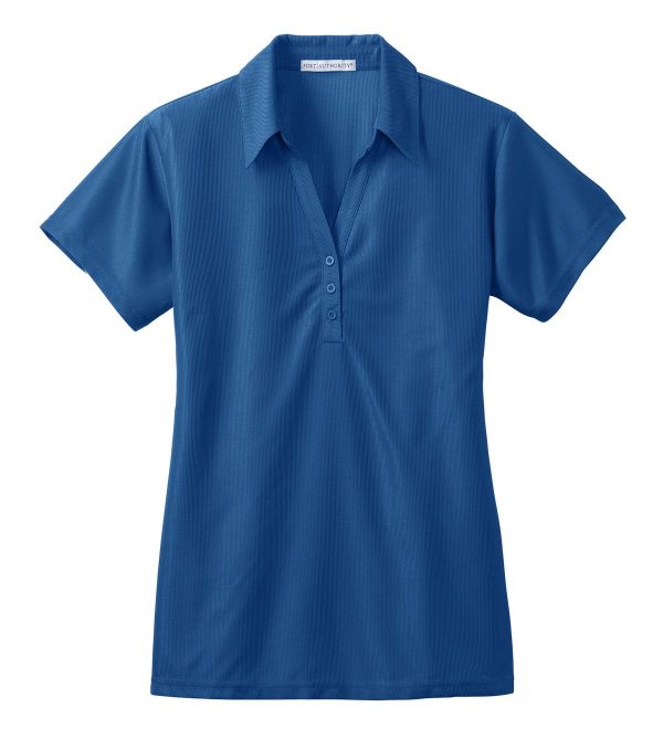 DISCONTINUED Port Authority Ladies Vertical Pique Polo. L512 - Image 3