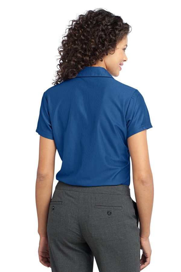 DISCONTINUED Port Authority Ladies Vertical Pique Polo. L512 - Image 2