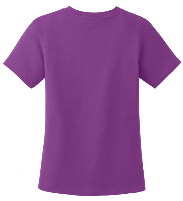 DISCONTINUED Port Authority Ladies Modern Stretch Cotton V-Neck Shirt. L516V - Image 3