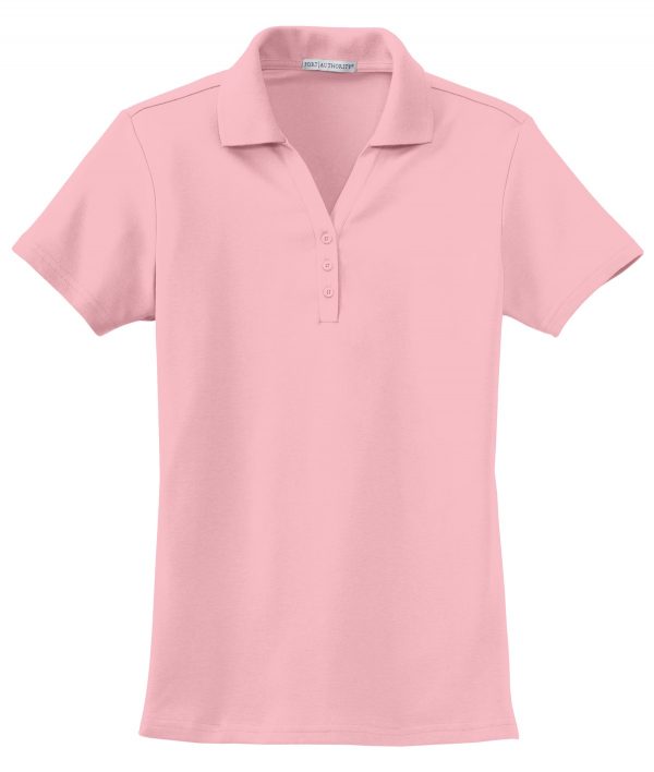 DISCONTINUED Port Authority Ladies Silk Touch Interlock Polo. L520 - Image 3