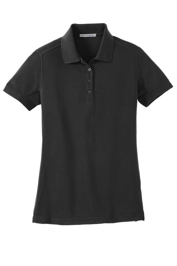 DISCONTINUED Port Authority Ladies 5-in-1 Performance Pique Polo. L567 - Image 3