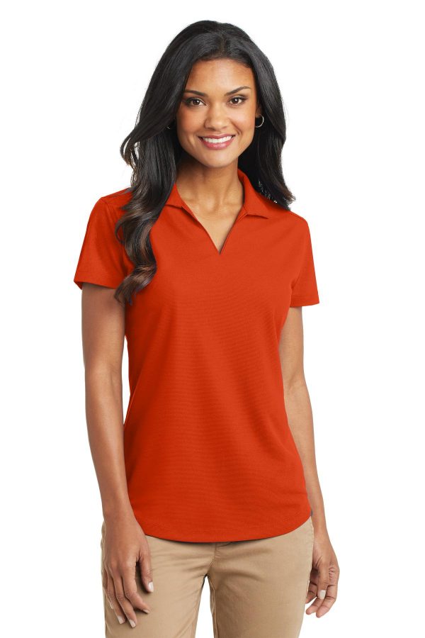 Port Authority Ladies Dry Zone Grid Polo. L572 - Image 3