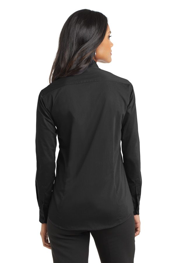 DISCONTINUED Port Authority Ladies Tonal Pattern Easy Care Shirt. L613 - Image 2