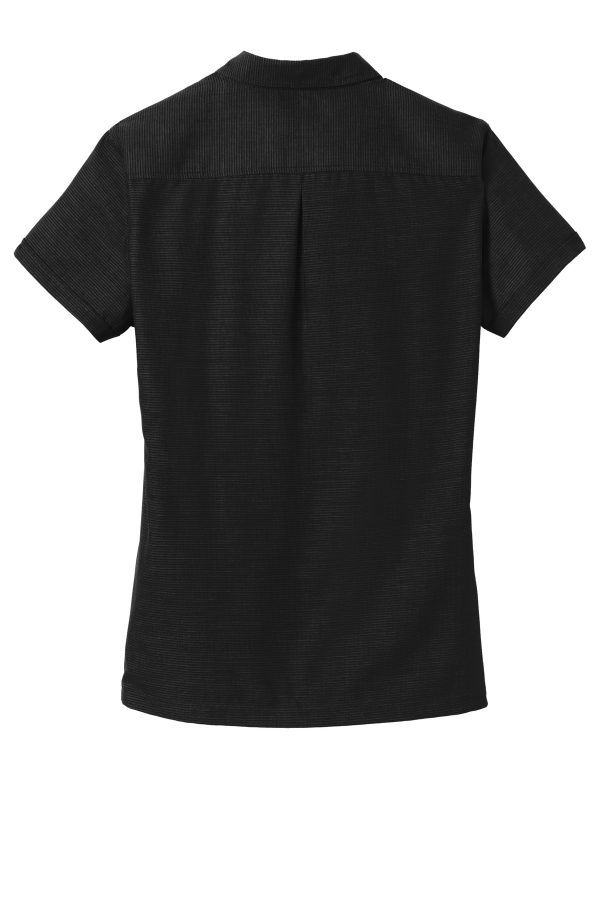 Port Authority® Ladies Textured Camp Shirt. L662 - Image 2