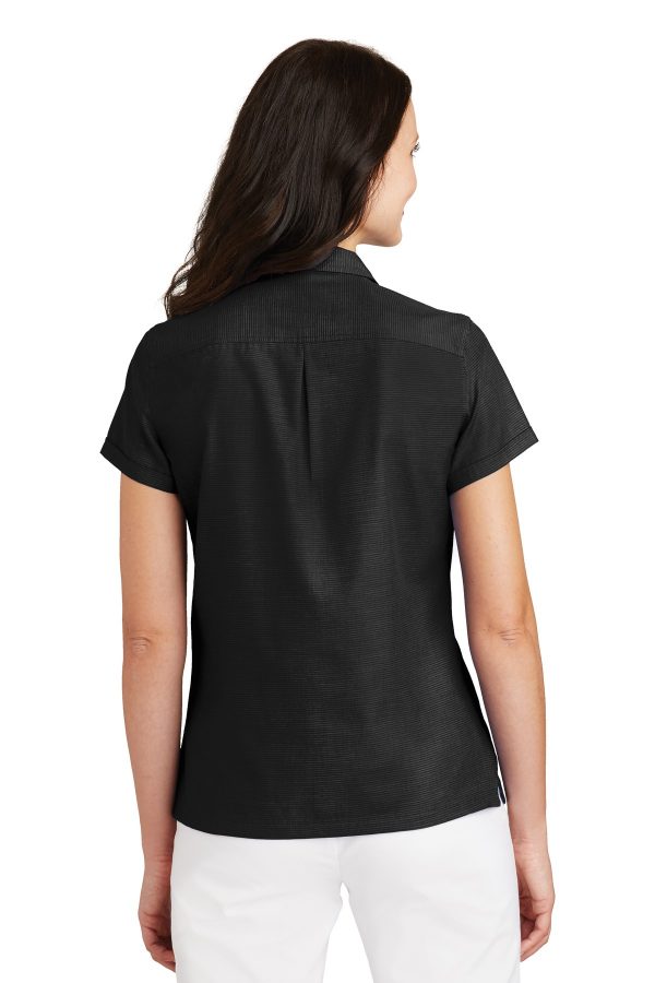 Port Authority® Ladies Textured Camp Shirt. L662 - Image 4