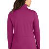 Port Authority Ladies Accord Stretch Fleece Full-Zip LK595 - Image 3