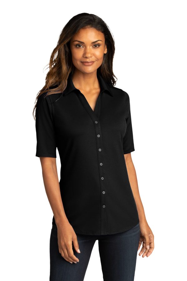 Port Authority Ladies City Stretch Top. LK682 - Image 3