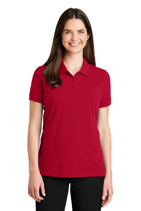 Port Authority Ladies EZCotton Polo. LK8000 - Image 3