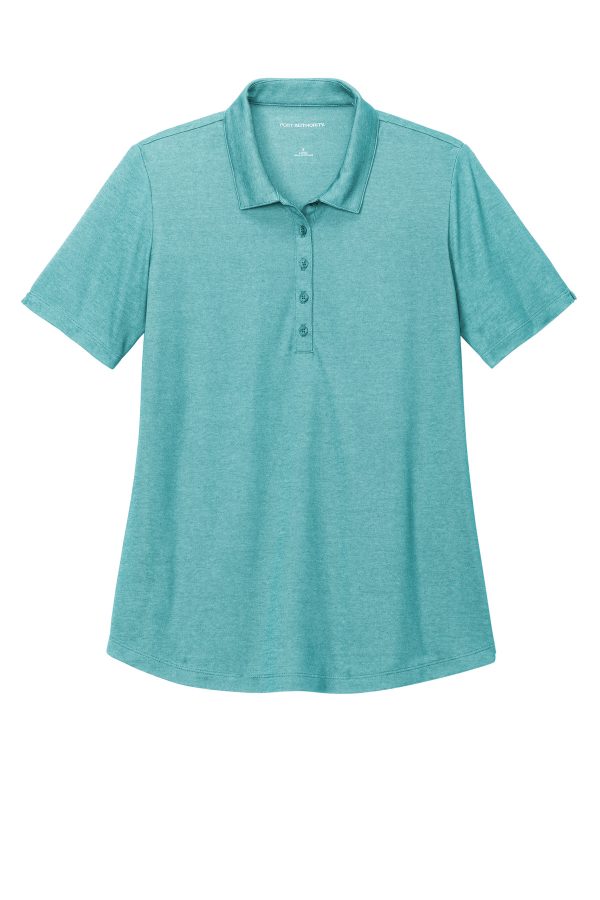 Port Authority Ladies Fine Pique Blend Polo LK830