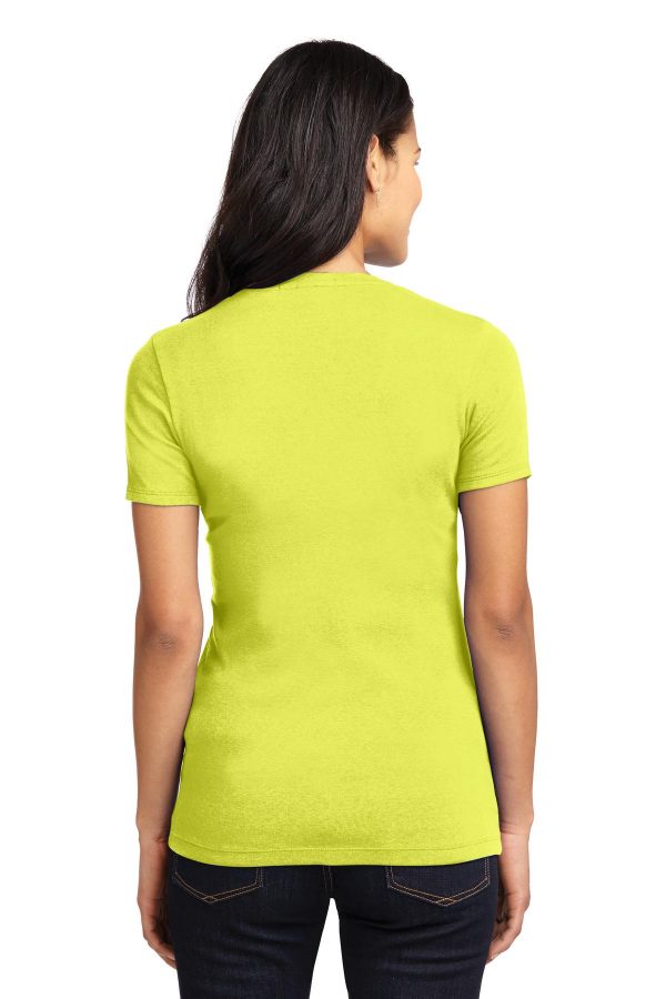 DISCONTINUED Port Authority Ladies Concept Stretch Scoop Tee. LM1006 - Image 2