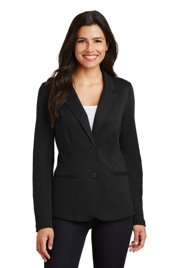 Port Authority Ladies Knit Blazer. LM2000 - Image 3