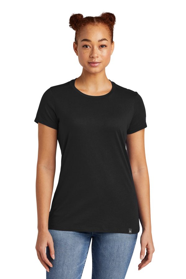 New Era ® Ladies Heritage Blend Crew Tee. LNEA100 - Image 3