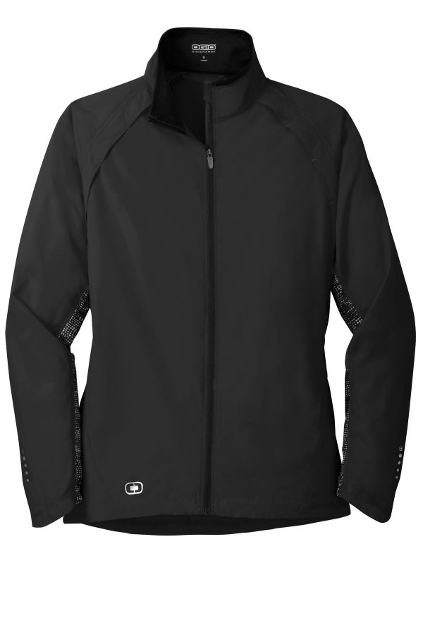 DISCONTINUED OGIO Ladies Trainer Jacket. LOE710 - Image 3