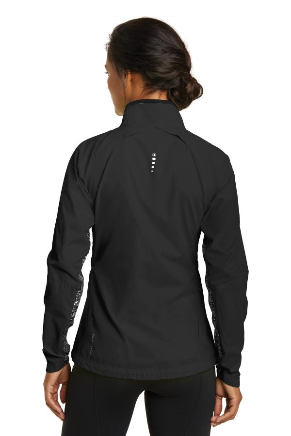 DISCONTINUED OGIO Ladies Trainer Jacket. LOE710 - Image 2