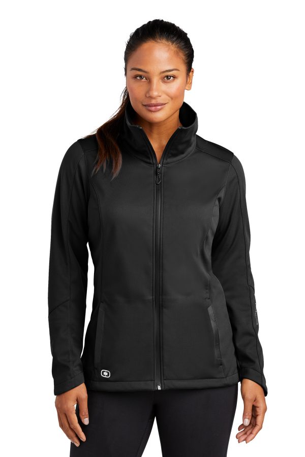 OGIO Ladies Crux Soft Shell. LOE720 - Image 3