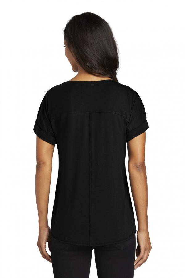 OGIO ® Ladies Luuma Cuffed Short Sleeve. LOG800 - Image 4