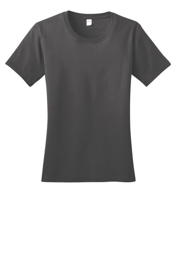 DISCONTINUED Port & Company Ladies Essential 100% Organic Ring Spun Cotton T-Shirt. LPC150ORG - Image 3