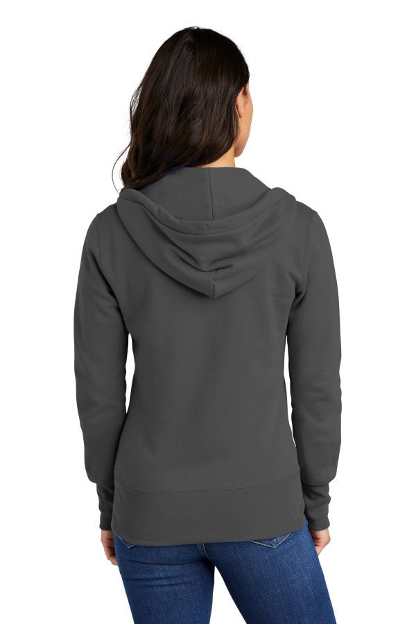 Port & Company Ladies Core Fleece Full-Zip Hooded Sweatshirt. LPC78ZH - Image 4