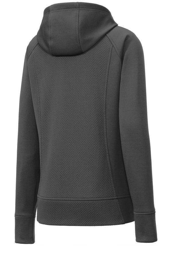 DISCONTINUED Sport-Tek Ladies Rival Tech Fleece Full-Zip Hooded Jacket. LST295 - Image 4