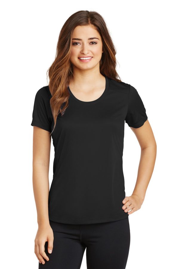 Sport-Tek® Ladies PosiCharge® Elevate Scoop Neck Tee. LST380 - Image 3