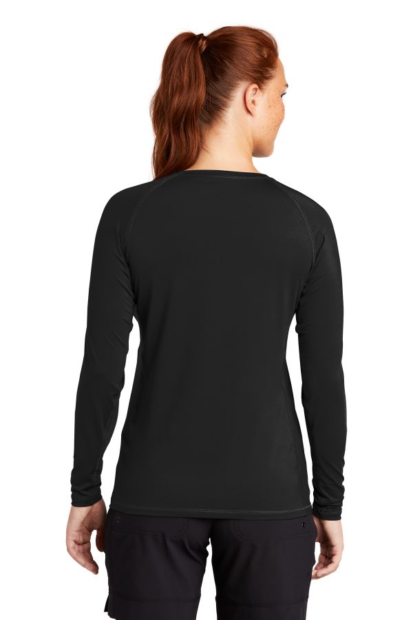 Sport-Tek Ladies Long Sleeve Rashguard Tee. LST470LS - Image 4