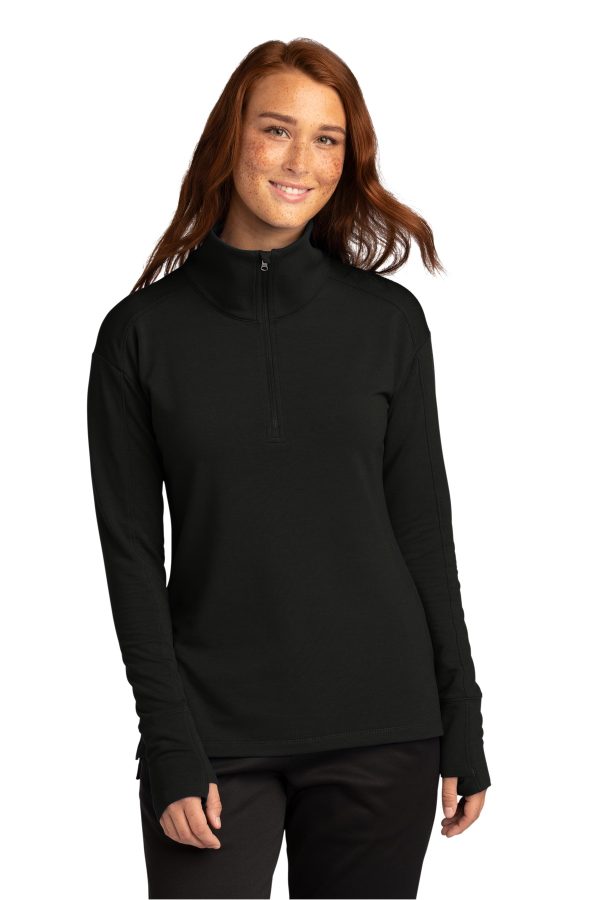 Sport-Tek Ladies Sport-Wick Flex Fleece 1/4-Zip. LST561 - Image 3