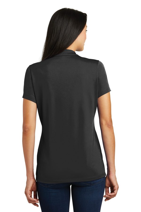 DISCONTINUED Sport-Tek Ladies Contrast PosiCharge Tough Polo. LST620 - Image 2