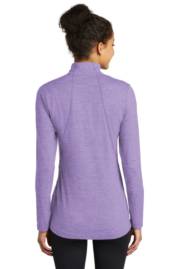 Sport-Tek Ladies Exchange 1.5 Long Sleeve 1/2-Zip LST711 - Image 4