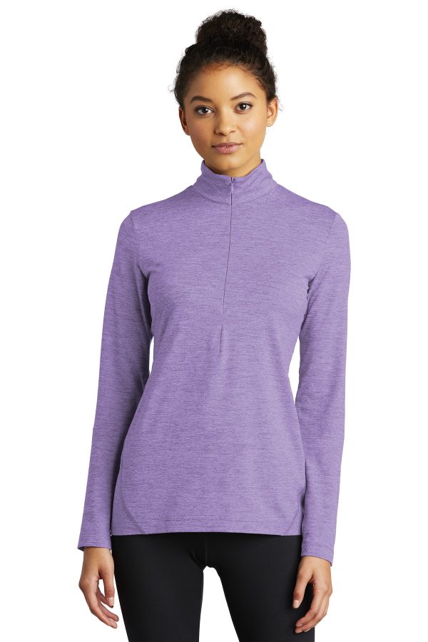 Sport-Tek Ladies Exchange 1.5 Long Sleeve 1/2-Zip LST711 - Image 3